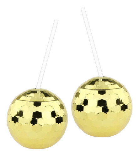 2 Piezas De 20 Oz Disco Ball Cup Suministros For Fiestas