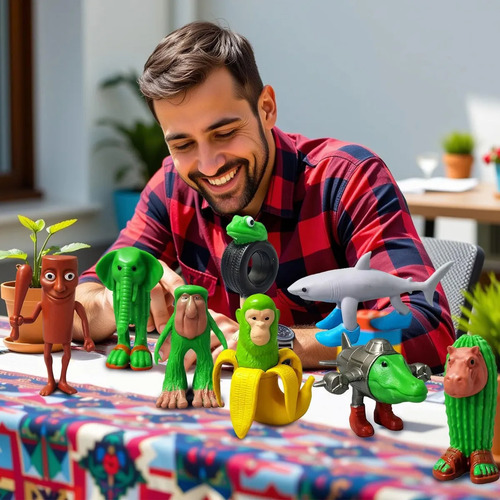 8 * Figuras De Ação Tralalero Tralala, Tung Sahur Brainrot