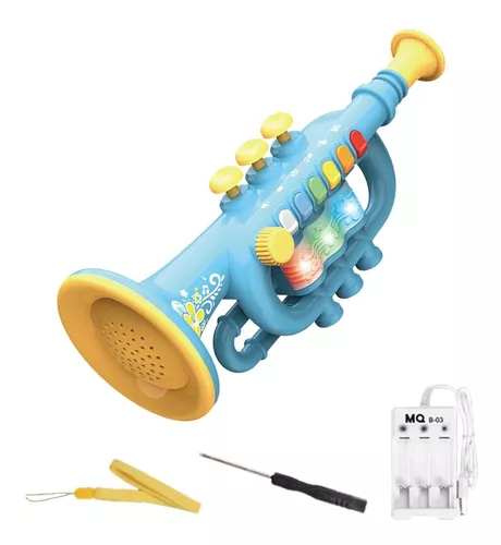 Trompeta de juguete para niños de 3 a 5 Simulación de llaves