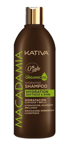 Kativa Shampoo Macadamia 500ml - mL a $89