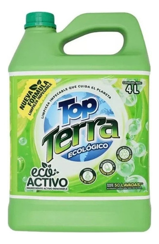 Detergente Top Terra 4000 Ml 