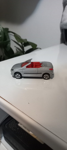 Peugeot 206 Conversível Majorete Miniatura Prateado (Usado)