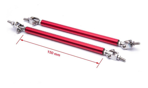 Imagen 2 de 4 de Sujetadores Soportes 15 Cm Lip Fascia Splitter Spoiler Rod