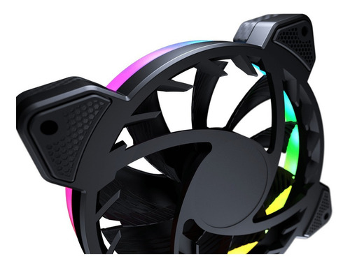Kit Cooler Fan Com 3 Unidades Cougar Vortex Vk120 Argb