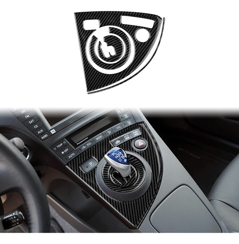 Fibra Carbono Para Toyota Panel Control Cambio