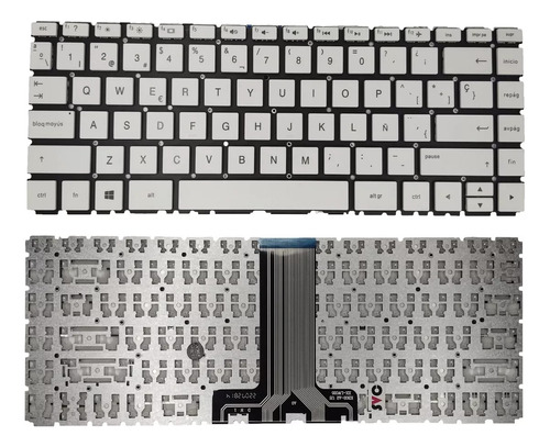 Teclado Hp 240 G6 245 G6 246 G6 14-ba 14-bs 14-bw 14-ab Nuev