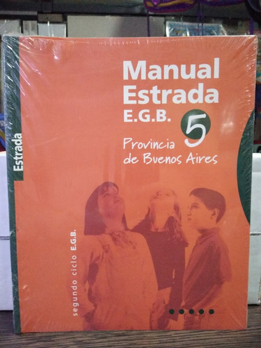 Manual Estrada 5 Egb Prov. De Bs. As.