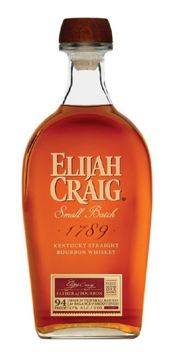 Whiskey Bourbon Elijah Craig Small Batch 1789