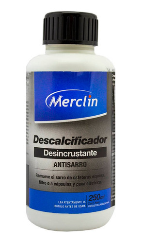 Descalcificador Antisarro Cafeteras Y Pavas Merclin X 250ml