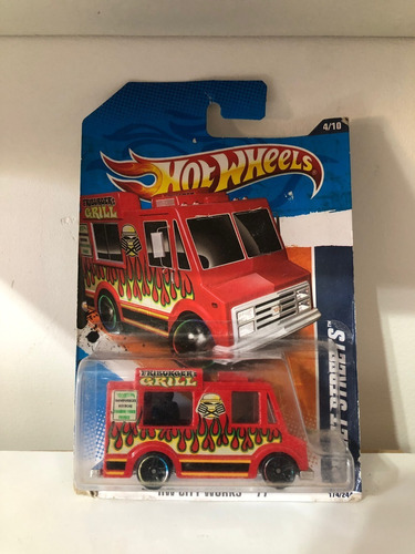 Hot Wheels 2013- Sweet Streets - Food Truck De Hamburgesas