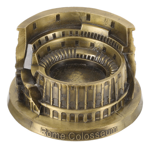 Sculpture Decor Retro Decor Colosseum Ornament