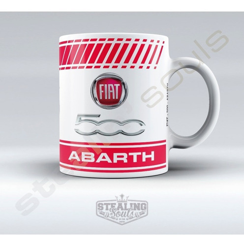 Imagen 1 de 3 de Taza Fierrera | Clásicos Argentinos | Fiat 500 Abarth #01