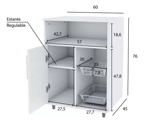 Organizadores y muebles de cocina - Compra en Venca