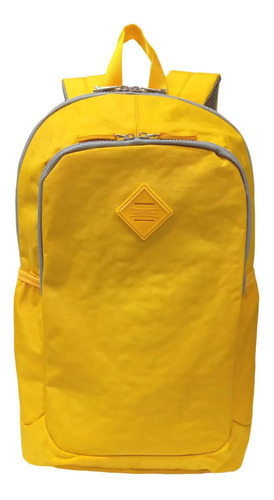 Mochila Escolar Sestini Magic Crinkle 44x29cm Anti-furto Cor Amarelo