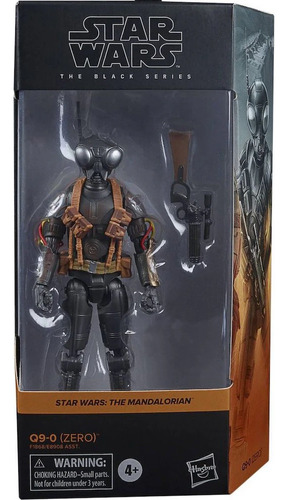 Star Wars The Black Series Figura Q9-0( Zero ) He Mandaloria