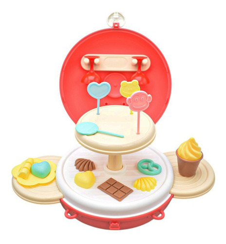 Juego De Postres Con Estuche De Dona 2 En 1 Dessert 8152