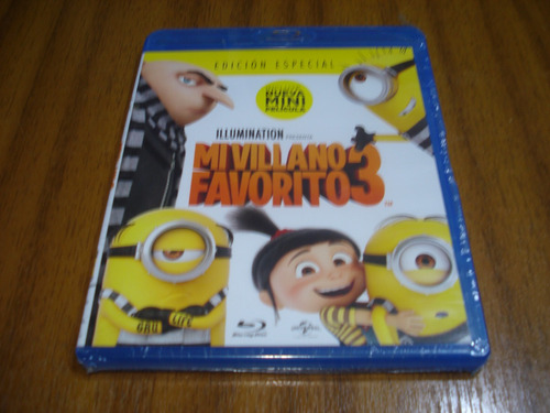 Bluray Mi Villano Favorito 3 /(nuevo Sellado) Español Latino