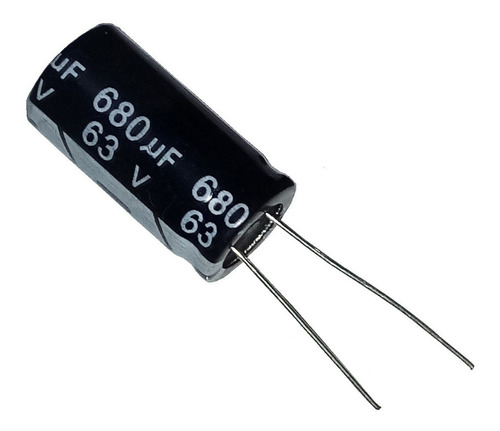 Capacitor 680 Uf 63v Filtro Condensador ( Paq. 6 Piezas )