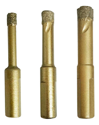 Jashtool Brocas De Diamante 3 Piezas Juego De Sierra De Diam