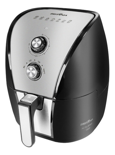 Fritadeira Air Fryer Bfr40pi 5 Litros Britânia 110v Cor Preto e prata