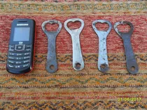 Comprar Lote De 4 Antiguos Destapadores Gaseosa Cerveza
