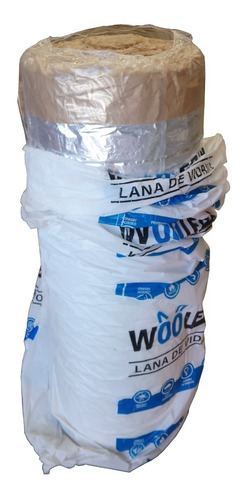 Lana De Vidrio Woolfox Aislante De 50mm X 1,20 M X 18 M