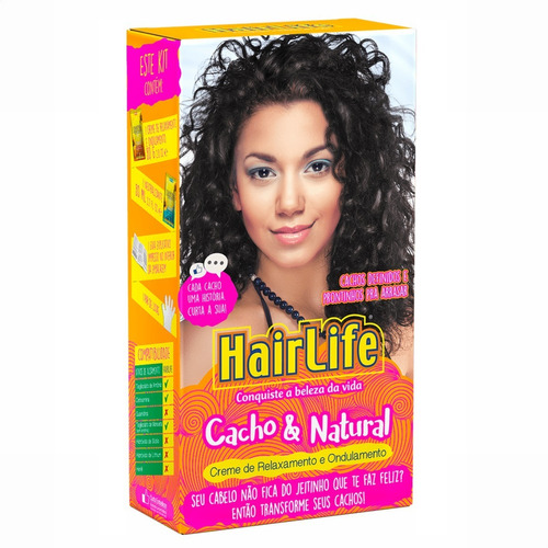 Hair Life Cachos E Natural Creme De Relaxamento Embelleze