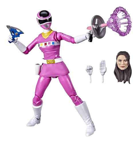 Power Rangers In Space Pink Lightning Collection Original