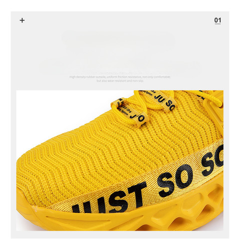 X- Zapatillas De Malla Para Correr Transpirables Para