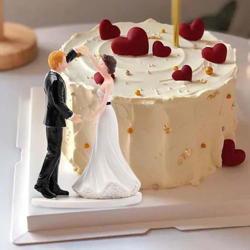 Toppers De Pastel De Boda Muñecas De Novia Y Novio Muñeca