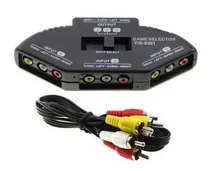Comprar Chave Seletora Audio Video - Chaveador Cabo Rca