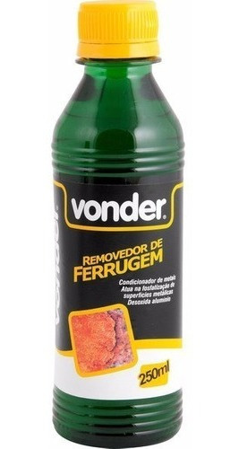 Removedor De Ferrugem 250 Ml Vonder