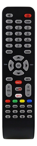Controle compatível com a tela de Smart TV Pioneer RC199g