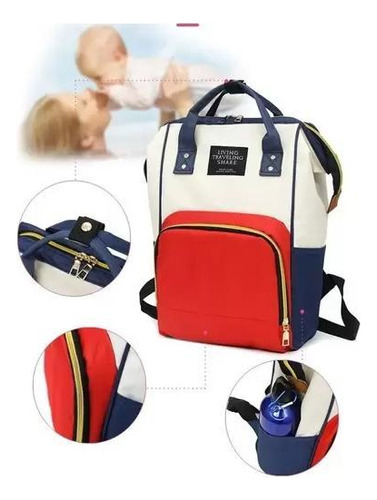 Mochila Maternidade Bolsa Bebe Impermeável Menina Menino