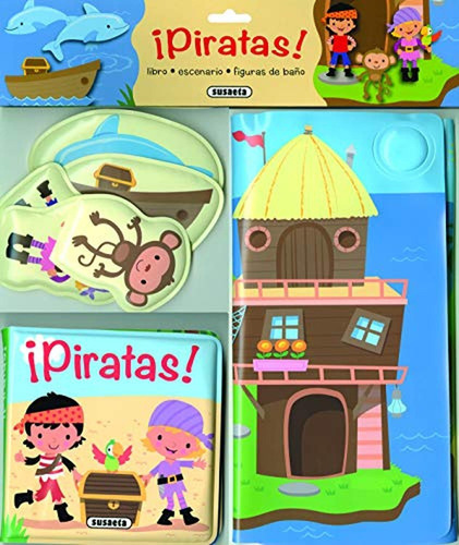 ¡Piratas! (Diversión en el agua), de Susaeta, Equipo. Editorial Susaeta, tapa pasta dura en español, 2015