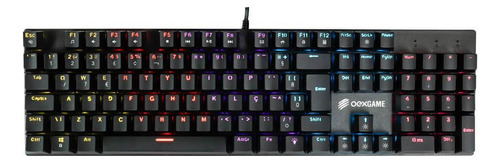 Teclado Gamer Tc702 Mecânico Howl Preto Oex