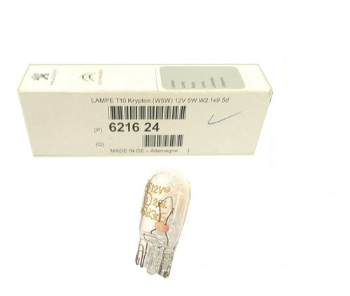 Imagem 1 de 4 de Lampada Lanterna Teto Original Peugeot 208 621624
