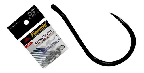 Anzol Sem Fisga Farpa Pinnacle Chinu Sure Black N12 C/20un