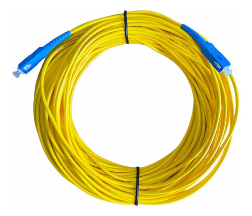 Cable Fibra Monomodo 0ptica Patch Cord Sc/upc Sc/upc 20 Mts