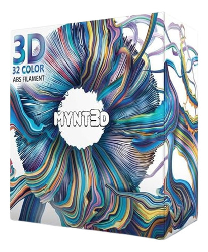 Mynt3d Superpack Abs Rellenos De Filamentos De Plumas 3d, 32