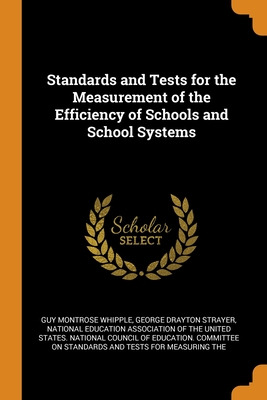 Libro Standards And Tests For The Measurement Of The Effi...