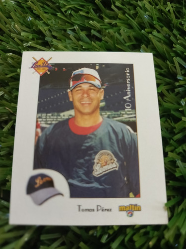 2002 Béisbol Profesional Venezolano Tomas Pérez #86