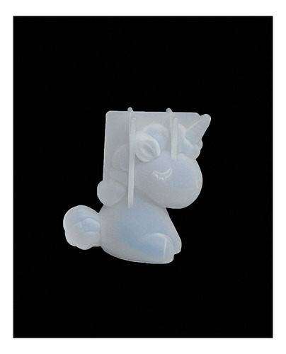 Molde Silicon Forma Unicornio 3d Vela Decoración