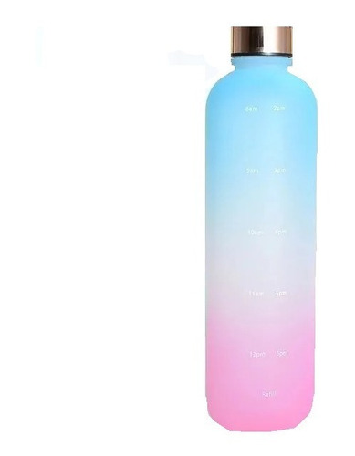 Termo Botella De Agua 1 Litro Motivacional 