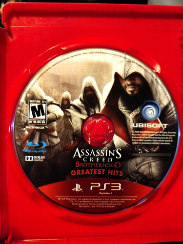 Assassins Creed Brotherhood Greatest Hits Ps3 (Usado)