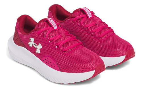 Tenis Under Armour Charged Surge 4 Blancos De Mujer
