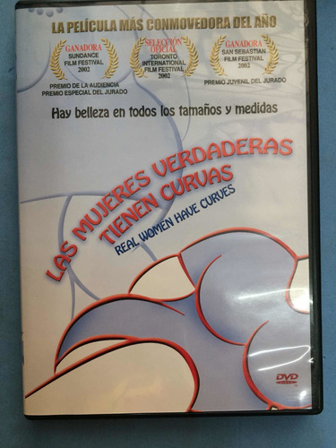 Las Mujeres Verdaderas Tienen Curvas Dvd Original
