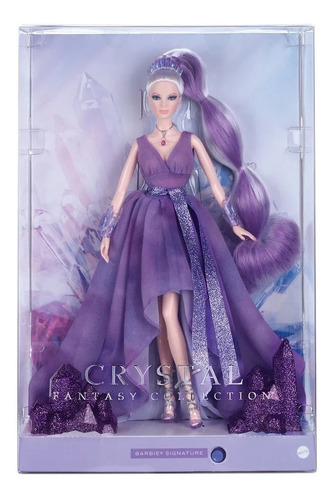 Barbie Crystal Fantasy Collection Amatista Cristal Mattel