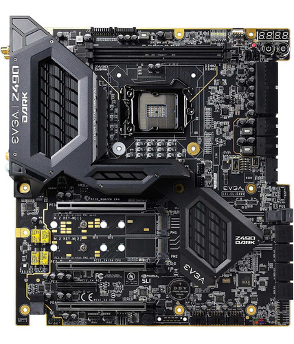 Evga Z490 Oscuro K | Ngp | N Edición, 131-cl-e499-pk, Lga 12