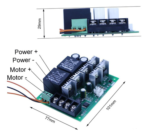 Inversión De Alta Potencia 40a Dc 12v 24v 36v 48v Motor De